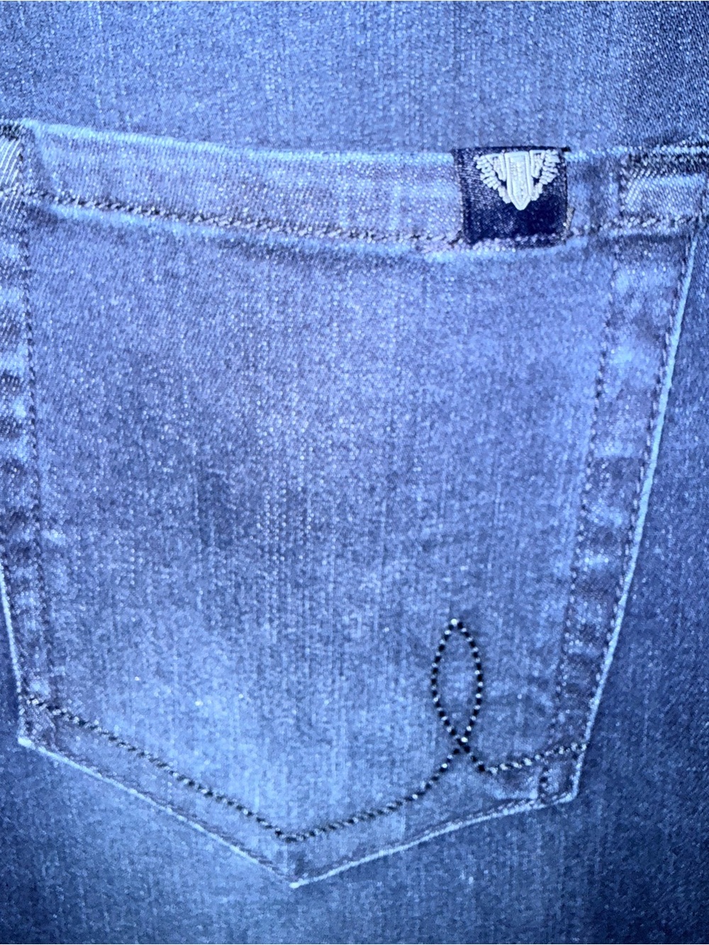 Carreli Jeans Dark wash with embroidery US34 - Picture 5 of 9